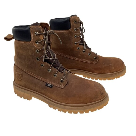 Red Wing Shoes Irish Setter ASTM 2892 Mens 9.5 E2 Work Boots Thinsulate 400G Bro - Picture 8 of 16